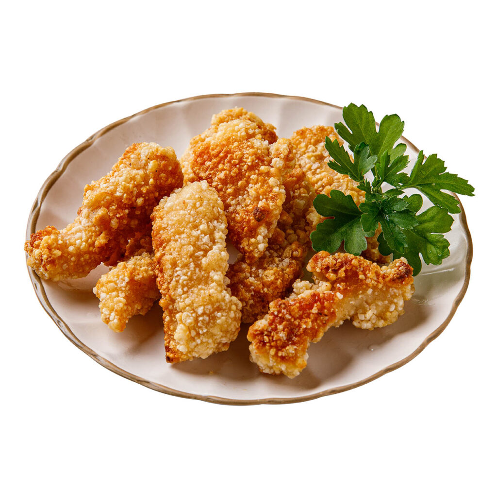 紅杉宅料理｜紅杉食品｜料理包/冷凍食品/團購/批發商/食品工廠/客製化料理包/調理包_黃金魚條佐橙汁-檸檬醬